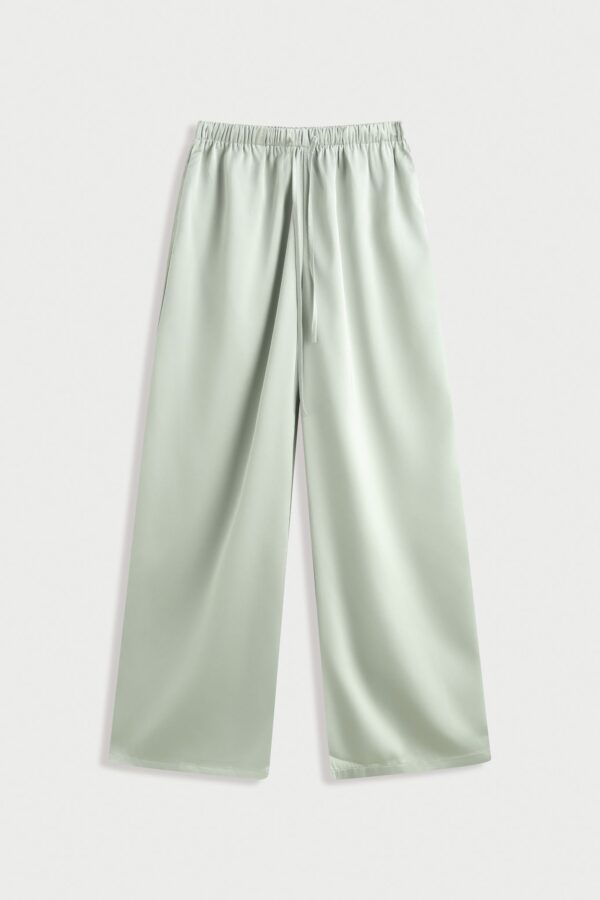 Satin Pants Groen