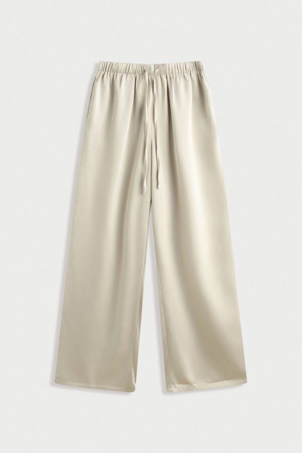 Satin Pants Champagne