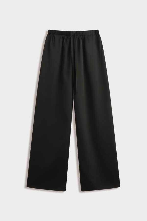 Satin Pants Zwart