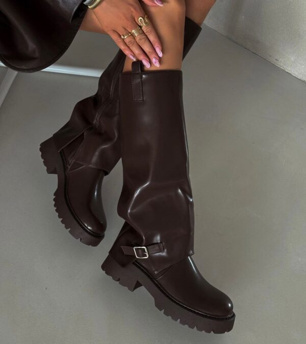 Gesp Boots Bruin