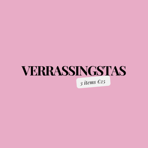 VERRASSINGSTAS 3 ITEMS