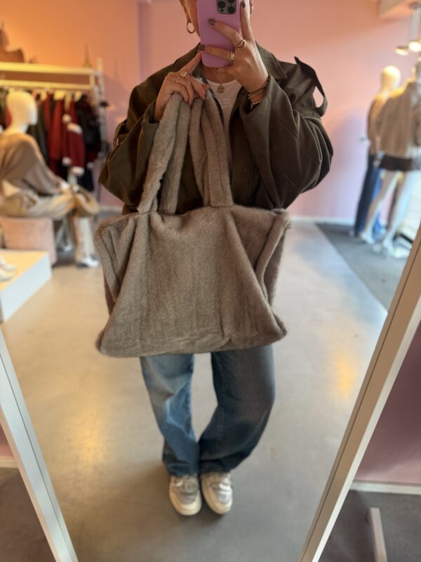 Teddy Bag Taupe