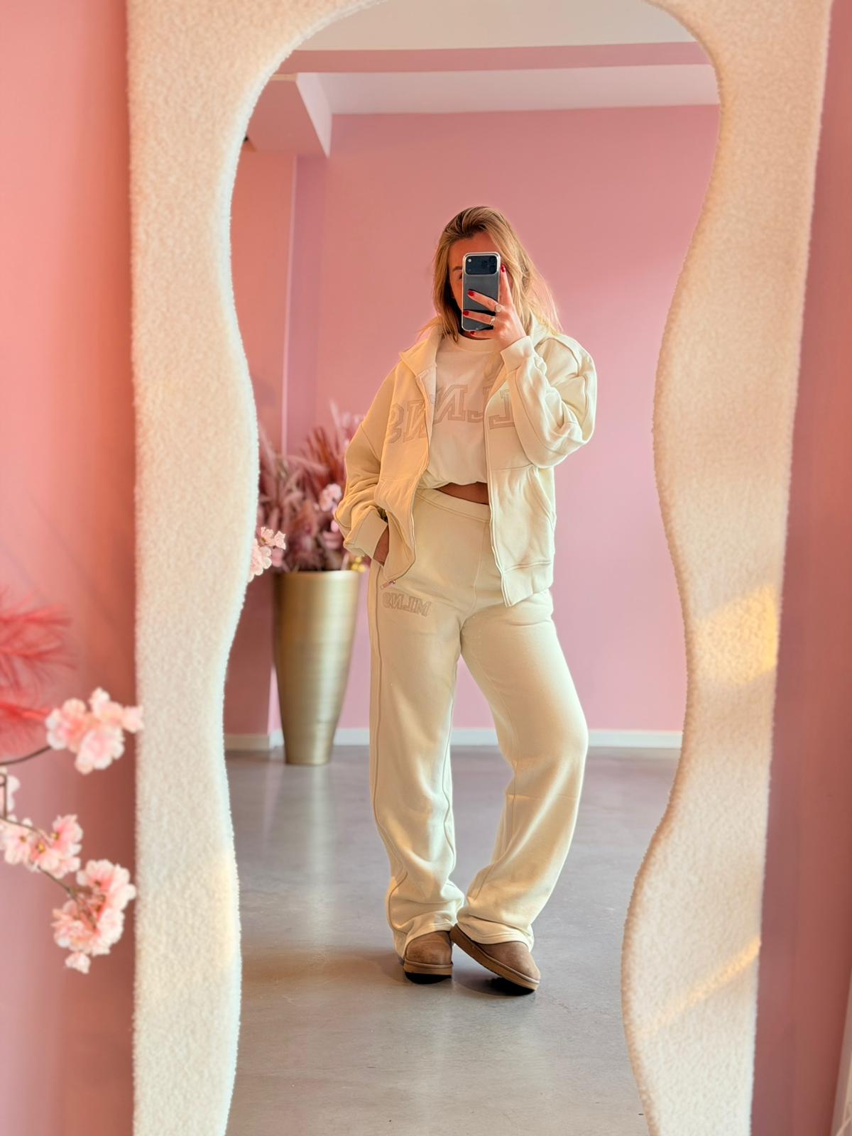 MALELIONS - Varsity Oversized T-Shirt Cream - Afbeelding 2