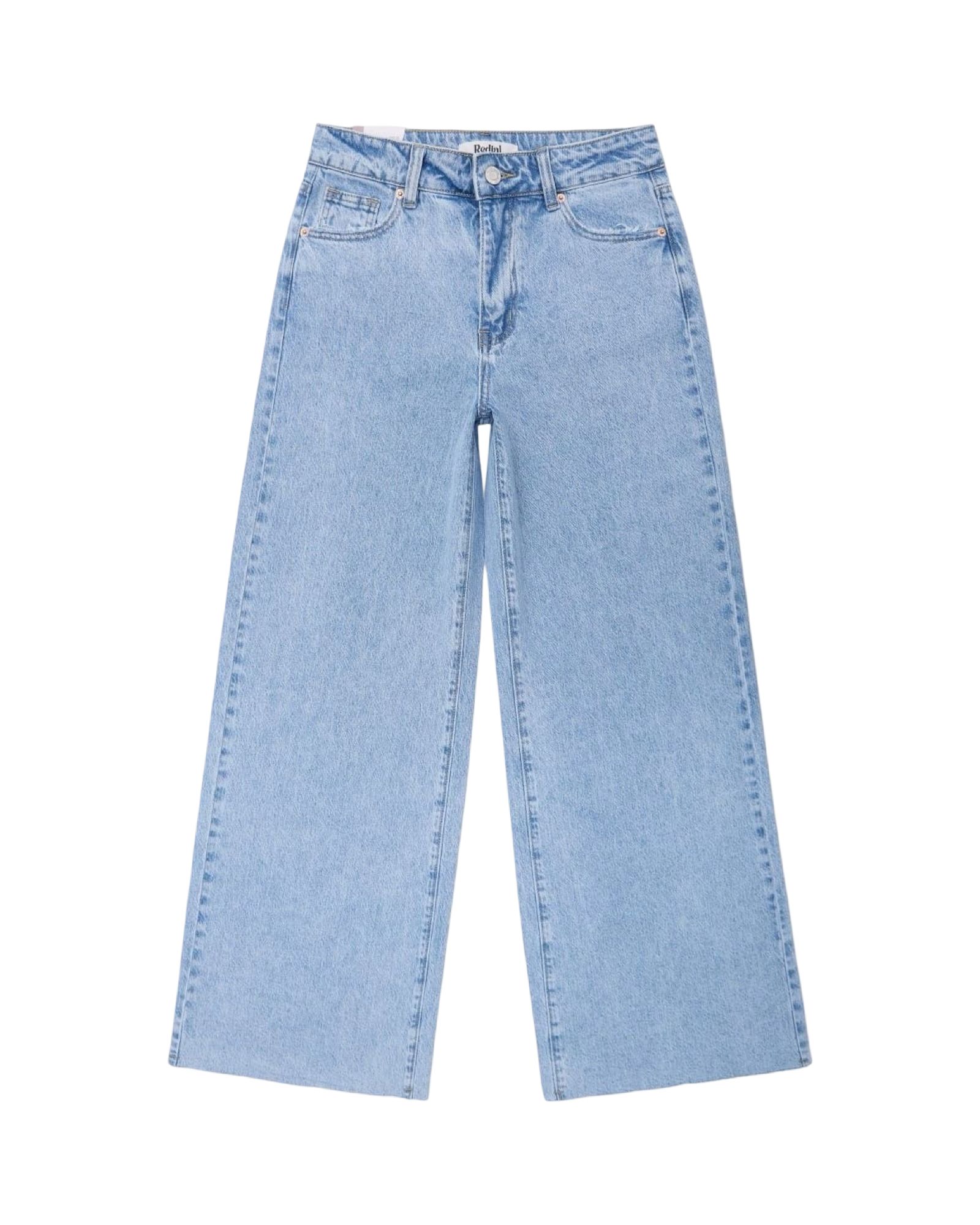 Wide Leg Jeans Blauw #9150