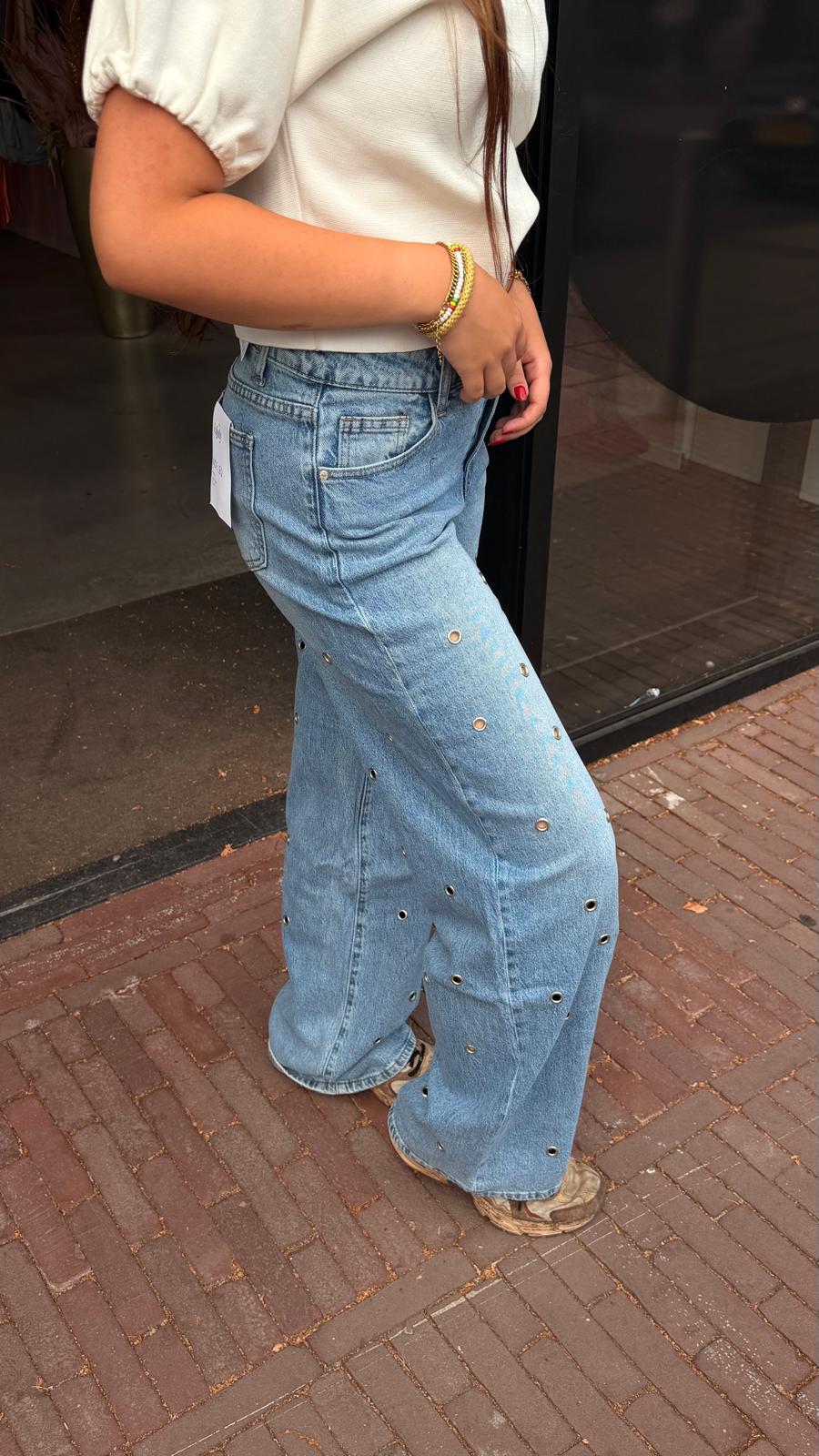 Studs Jeans #0015 Blue - Afbeelding 2