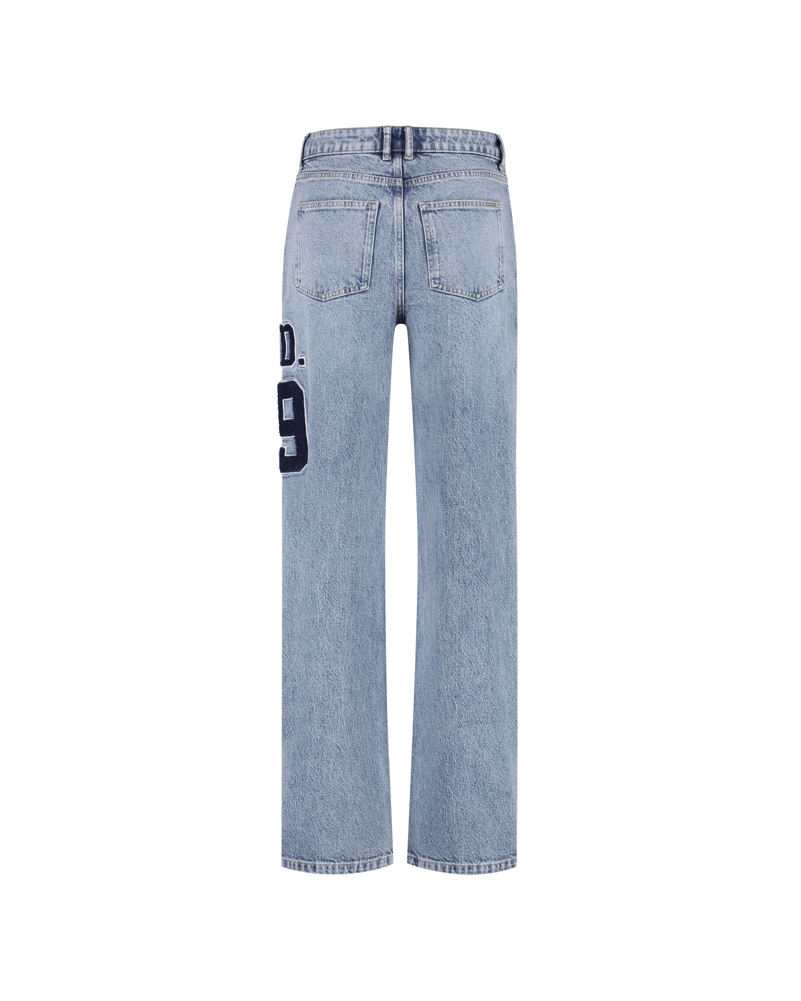 Malelions Women Straight Leg Match Jeans | Blue - Afbeelding 2